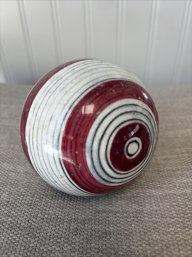 Victorian carpet ball - carpet, red