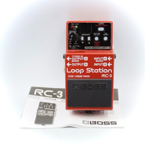 Boss loop station - boss, rc-3