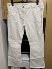 White denim woman - white, bootcut