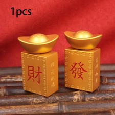 Chinese Money Statue Yellow