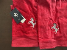 Set Of 2 Ferrari Towels. Sizes