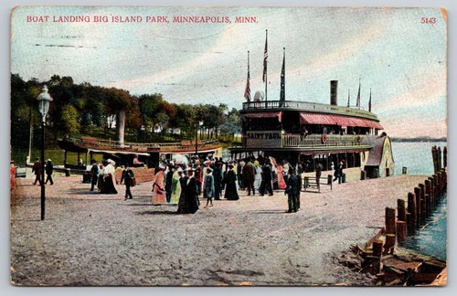 Boat landing big island - boat, park