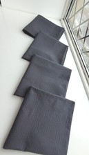 Calvin Klein Pillowcases Shams Slips Size Standard Rib Weave Black X4 