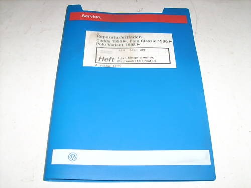 Workshop manual polo - workshop,
