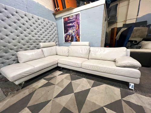 Italian leather corner - leather,