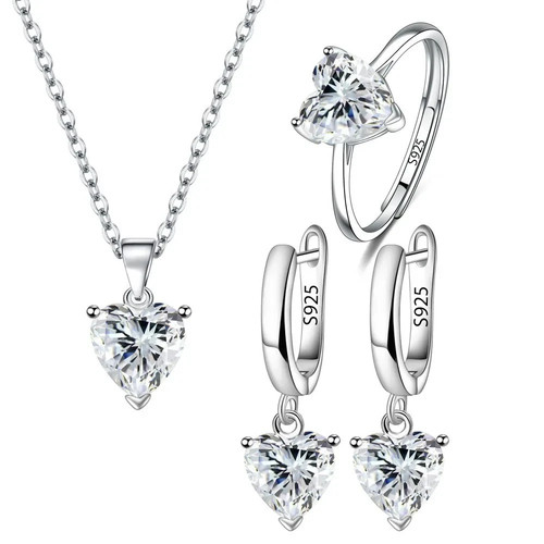 925 sterling silver - sterling, heart
