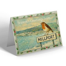 XMAS NOTELET - Millport - and Kames Bay - Vintage Design