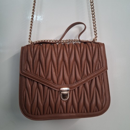Bessie london handbag brown - bessie,