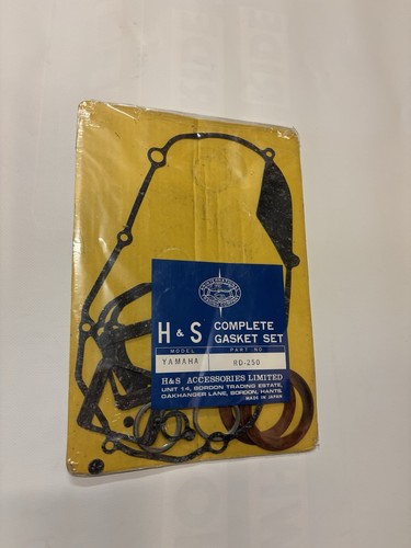 Yamaha full gasket set rd250 - yamaha,
