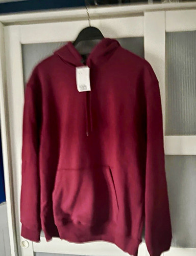 Burgundy men s pullover - burgundy, men's