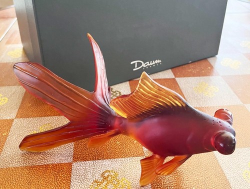 Daum koi goldfish orange amber - daum,