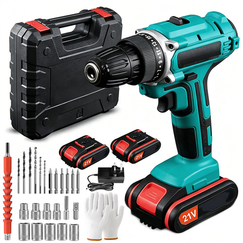 21v cordless drill combi - drill,