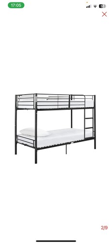 Bunk bed with mattress - bunk,