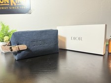 Dior Denim Trousse Pouch With
