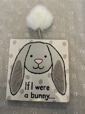 Jellycat If I were a Bunny: A Baby Touch and Feel Board Book, Beige Bunny