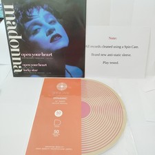 Madonna Open Your Heart 12 inch Vinyl (Sire W8480T  1986) Lucky Star (Bazza)