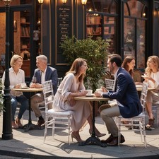 Set of 3 Clear Acrylic