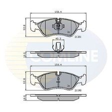 Brake pads set - set, for