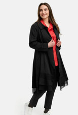 KEKOO  BLACK dress/coat with