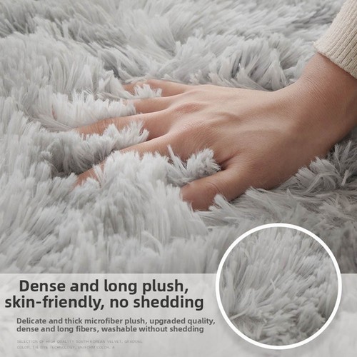 Decorative plush carpet - plush, for