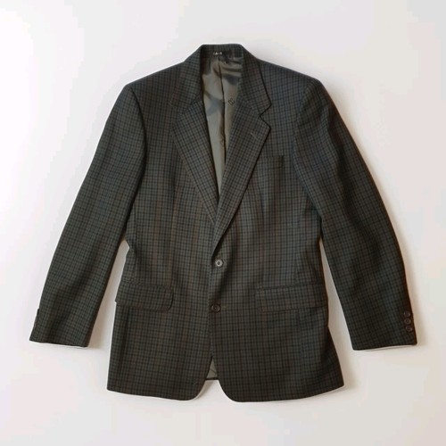 Daks brown check - daks, wool