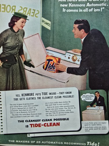 1956 tide laundry detergent - 1956,