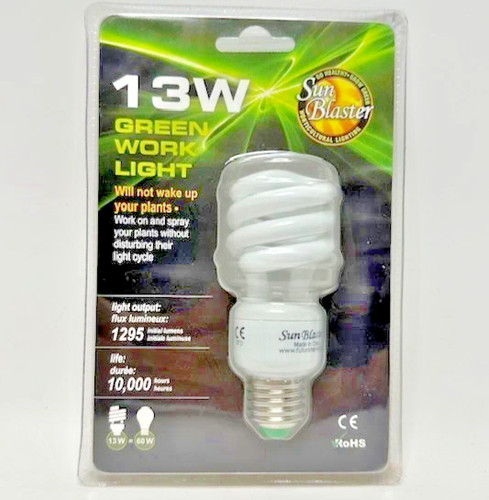 Sunblaster green work light - work,