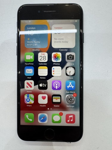 Apple iphone 128 black - apple, 7