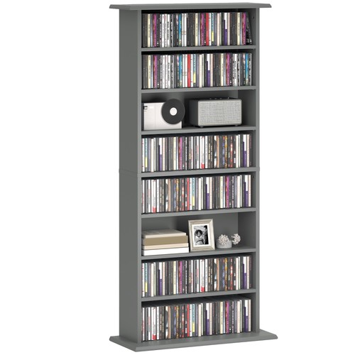 Homcom storage unit dvd - cd,