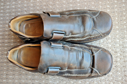 Mens size brown - mens, leather