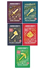 Minecraft Handbook Collection Set Mojang AB Books 1-5 - NEW (Free delivery)