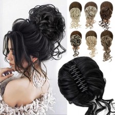 Real As Human Messy Bun Claw