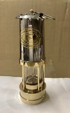 Miners Lamp By E. Thomas And