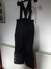 Glacier Point Black Salopettes