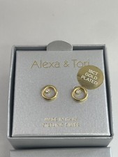 ALEXA & TORI 18CT GOLD PLATED
