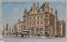 br108170 general post office birmingham uk chario horse novelty