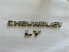 Chevrolet LT Badge Logo Emblem