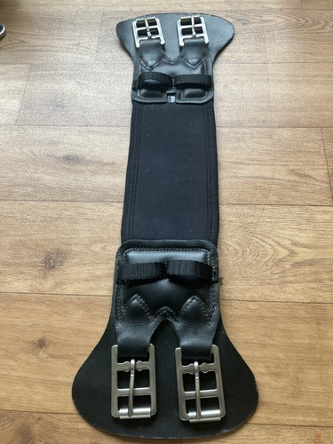Unusual black leather