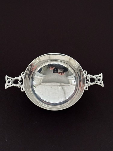 Scottish solid silver quaich