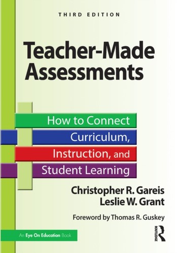 Teacher made assessments - teacher-made,