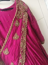 Asian Long dress with saree