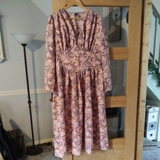 ladies pink mix long prairie