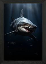 Great White Shark Portrait