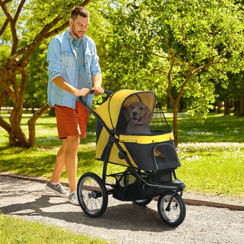 Pawhut wheel pet stroller - 3,