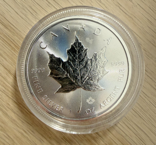 1oz silver maple coin - maple,