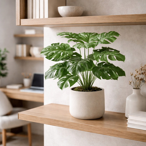 Artificial leaf monstera - artificial,