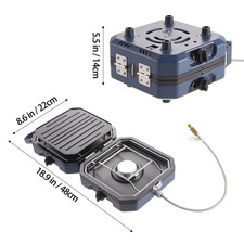 Camping Stove Double Burners