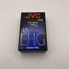 JVC EC-45 EHG High Energy Compact VHS Blank Video Camera Tape - New And Sealed