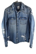 ZARA Blue Denim Overshirt