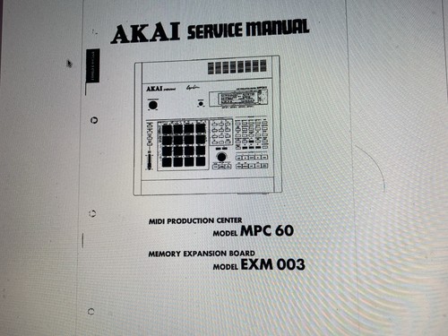 Akai mpc service - akai,